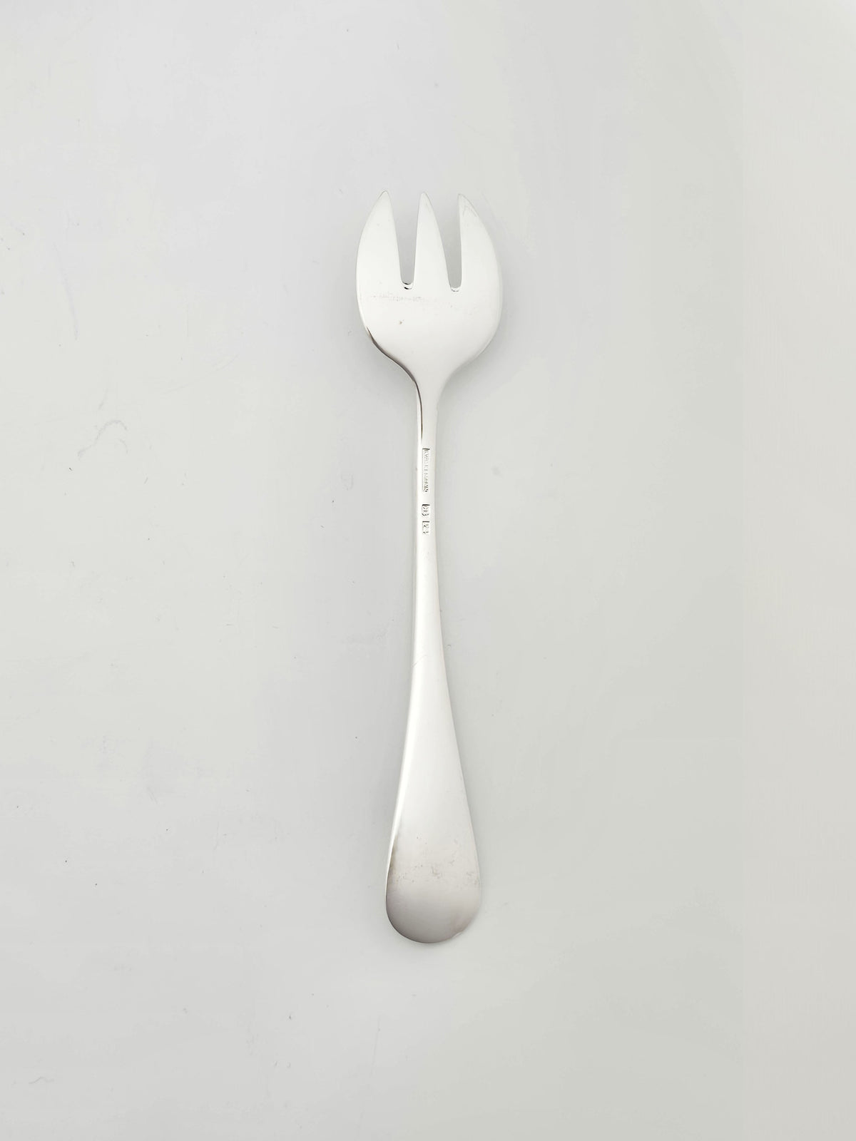 Antique Silver Plated Set of 12 Continental Oyster Forks B Wiskemann circa 1920