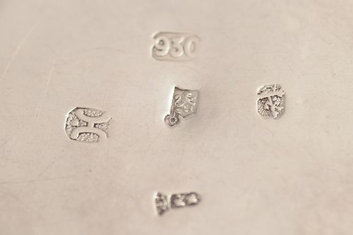 Splendid Dutch Silver & Pierced Lidded Box with English Marks