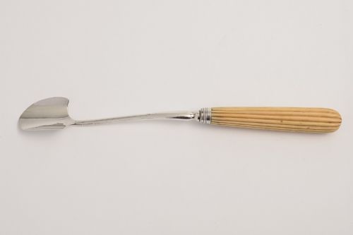Silver & Ivory Handled Georgian Stilton Scoop
