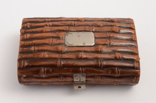 Victorian Leather Cased Gentleman's Travelling Cutlery Set