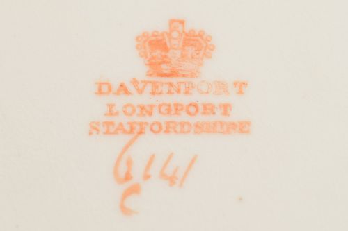 Stunning Davenport China Biscuit Barrel