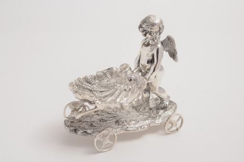 Victorian Novelty Cherub Table Salt