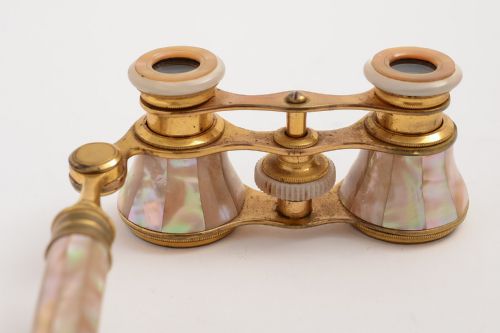 Elegant Pair of Mother Of Pearl Opera Glasses