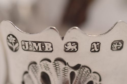 Victorian Sterling Silver Embossed Cream Jug