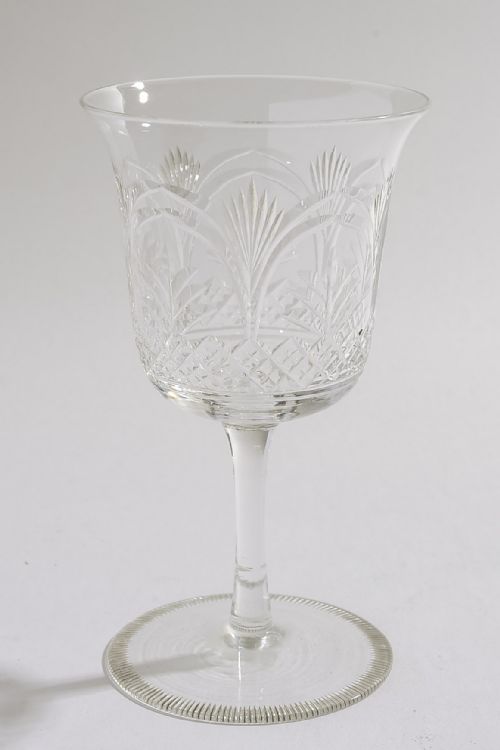 Elegant Set of Eight Edwardian Drinking Glasses
