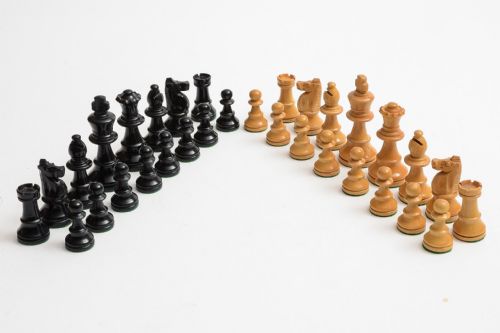 Lovely Boxed Set of Jaques Chess Pieces