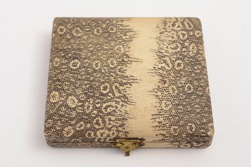 Boxed set of marked sterling silver cocktail sticks.