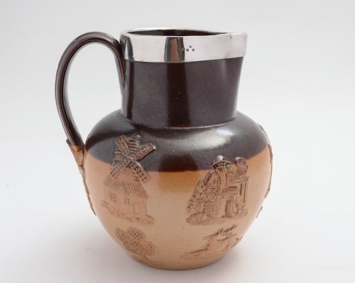 Salt glazed Royal Doulton Harvest Jug