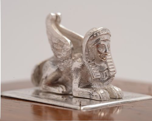 Stunning Victorian Oak & Silver plated Biscuit/Cookie Box.