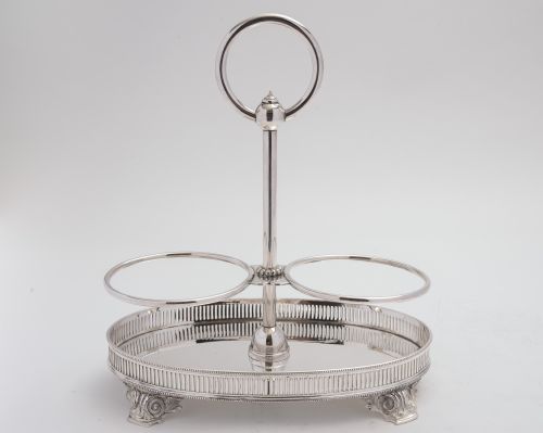 Victorian Silver Plated Sugar & Cream Set