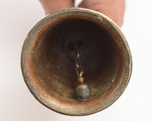 French Brass 'Napoleon' table Bell