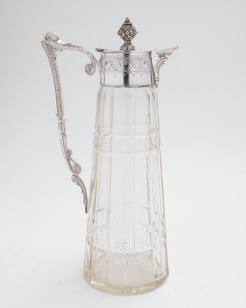 Cut Glass Victorian Claret Jug