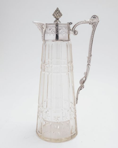 Cut Glass Victorian Claret Jug