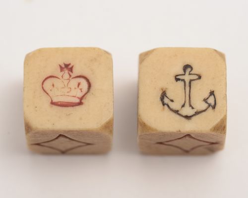Pair of Napoleonic POW Dice