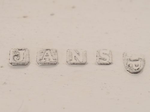 Edwardian silver plated hip flask