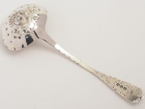 Georgian Silver Sifter Spoon