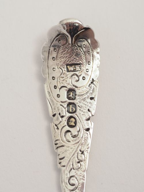 Georgian Silver Sifter Spoon