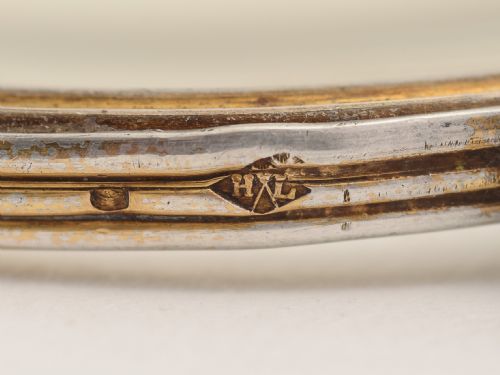 French Silver Magnifying Glass