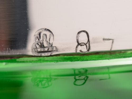 WMF Green Glass Cocktail Shaker