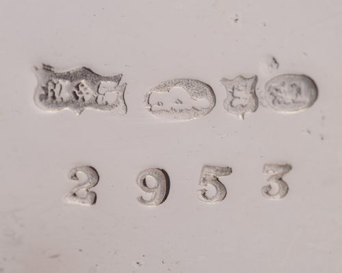 Edwardian silver plated Wine bottle holder