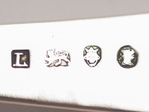 Georgian silver soup ladle