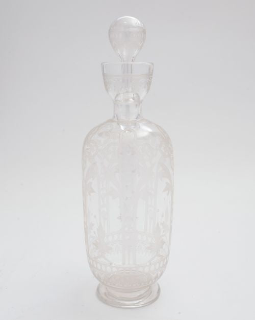 Unusual design Victorian Decanter