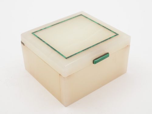 Art Deco Onyx Box by Asprey
