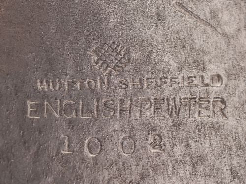 Pewter arts & crafts chamber stick