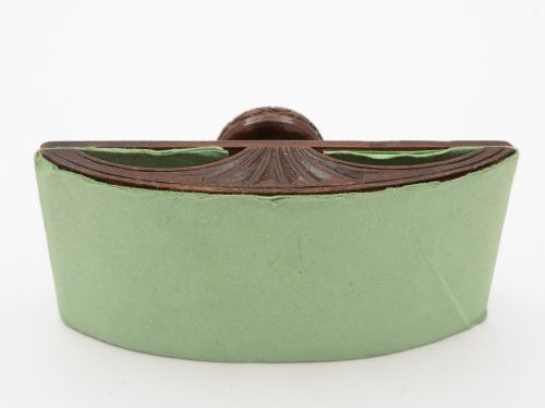 Beautifully carved black forest wooden desk blotter circa 1900