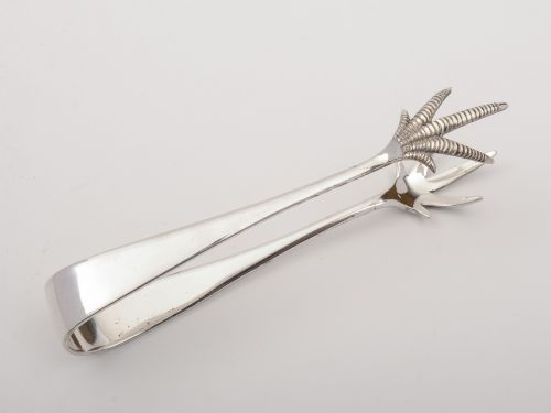 Maple & Co Cut Glass and Silver Plated Ice Bucket Circa 1920