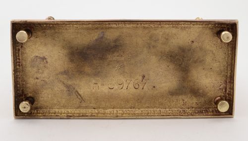 A Grand Victorian Brass Letter/Document Rack c. 1880