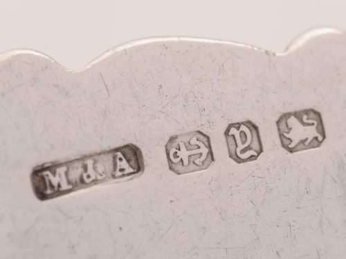 Victorian Embossed Sterling Silver Jam Spade and Butter Knife