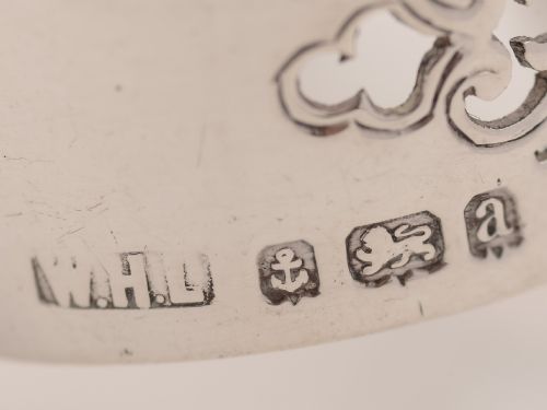 Cased Pair of Silver Napkin Rings Hallmarked Birmingham 1900