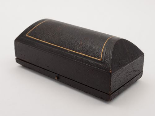 Cased Pair of Silver Napkin Rings Hallmarked Birmingham 1900