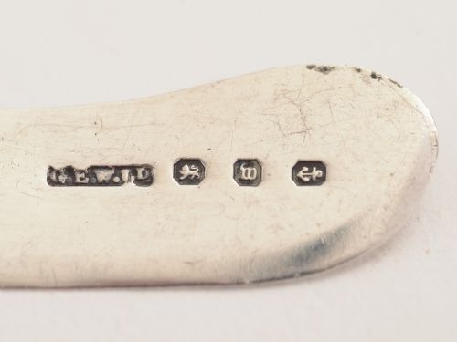 Victorian novelty silver BookMark