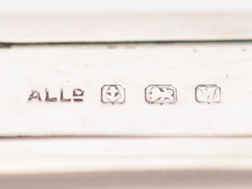 Novelty Silver Bookmark with 17th Century Knife Handle 1921