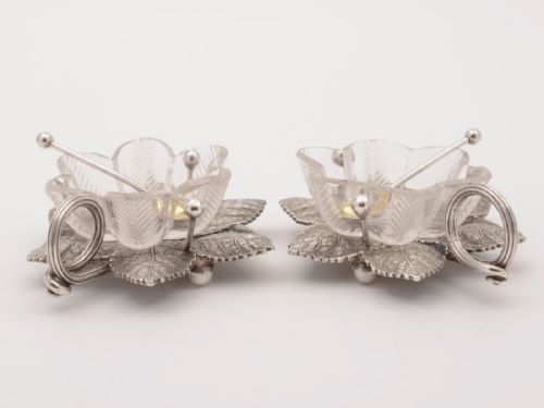 Pair of Elkington Salts 1892