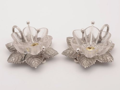 Pair of Elkington Salts 1892