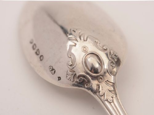 Set of 6 Early Victorian Large Teaspoons