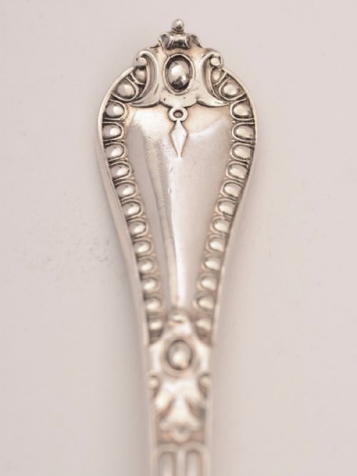 Set of 6 Early Victorian Large Teaspoons