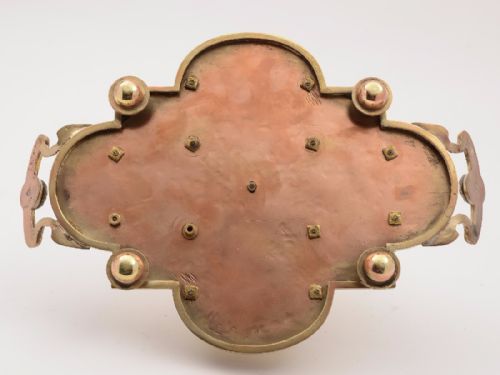 Edwardian Brass Dressing Table Set Circa 1900