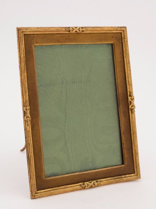 Edwardian Gilded Brass Photo Frame Circa 1900