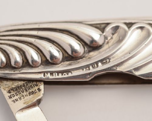 Silver Handled Victorian Pen Knife