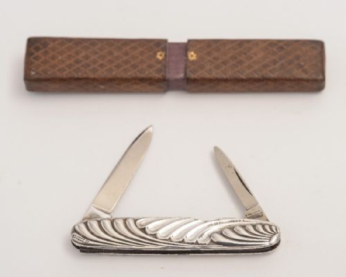 Silver Handled Victorian Pen Knife