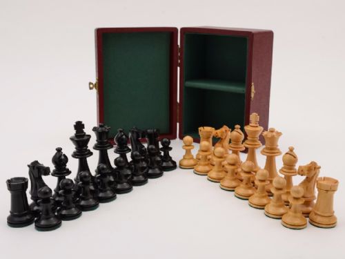 Boxed Staunton Style Chess Set Circa 1920