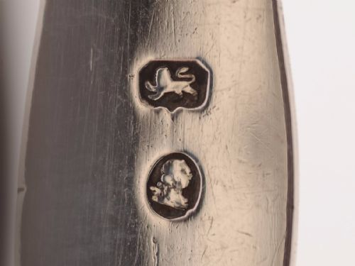 Hester Bateman Silver Sugar Tongs Circa 1800