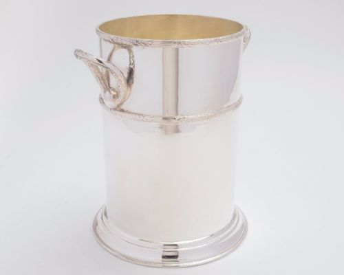 1920's Silver Plated Wine Bottle Holder