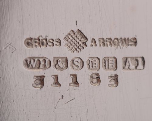 1920's Silver Plated Wine Bottle Holder