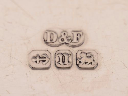 Victorian Silver Vanity Box Birmingham 1894