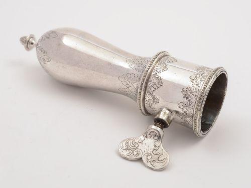 Victorian Silver Plated Ham Bone Holder